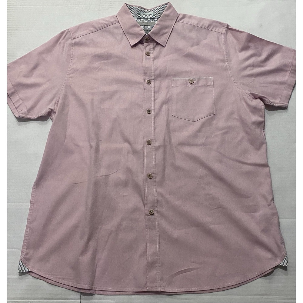 Ted Baker London Mens Short Sleeve Button Down Shirt. Size 5